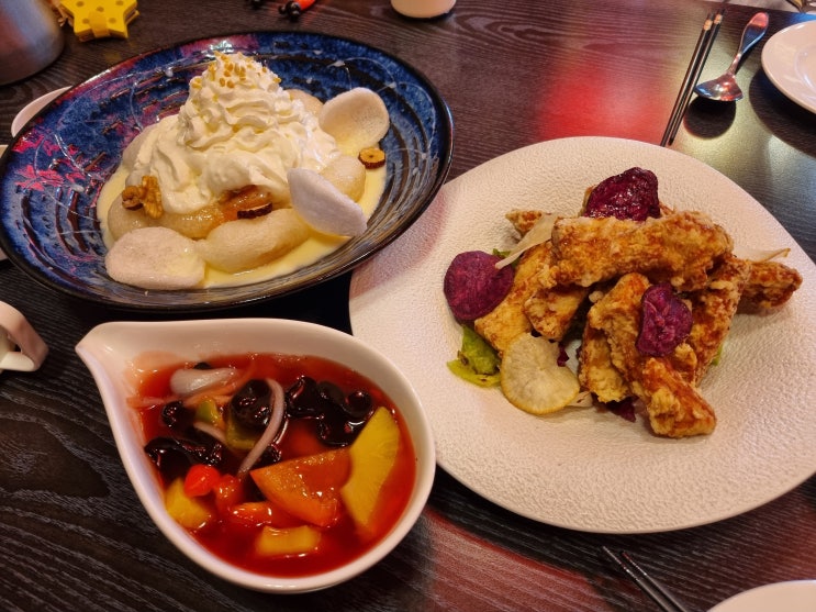  분당 수내 맛집 팔복 미쉐린 쉐프 중식 아이와 함께
