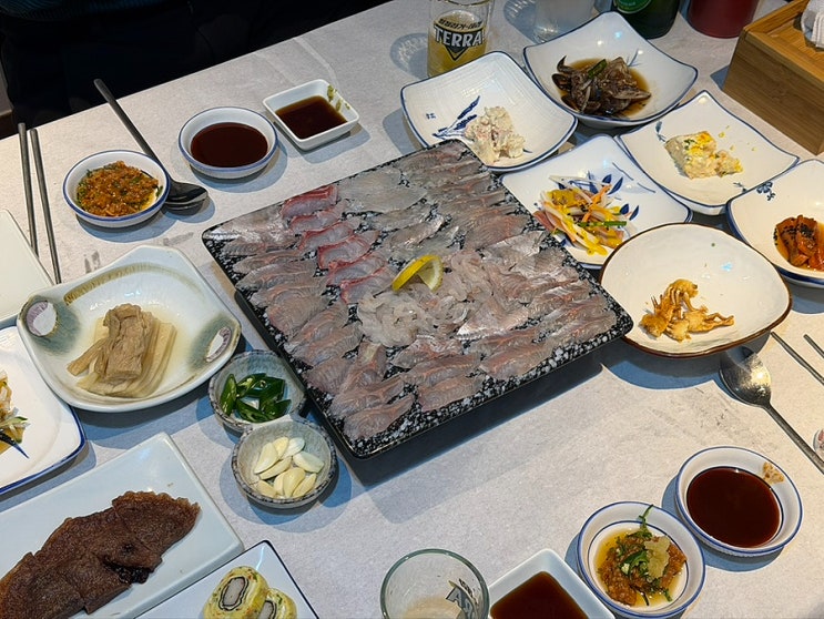  창원 상남동 횟집 강태공횟집ㅣ개별 룸, 계속 나오는 안주 맛집