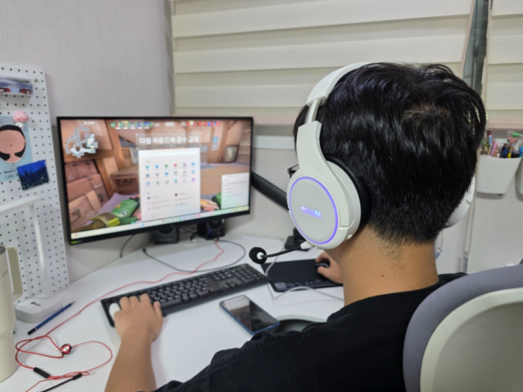  4만원대 가성비 무선 게이밍헤드셋 추천 – 제닉스 WH6 가상 7.1채널 게임헤드셋