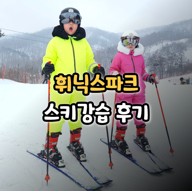  휘닉스파크스키강습 후기 어린이 스키강습 25/26 시즌 개장일