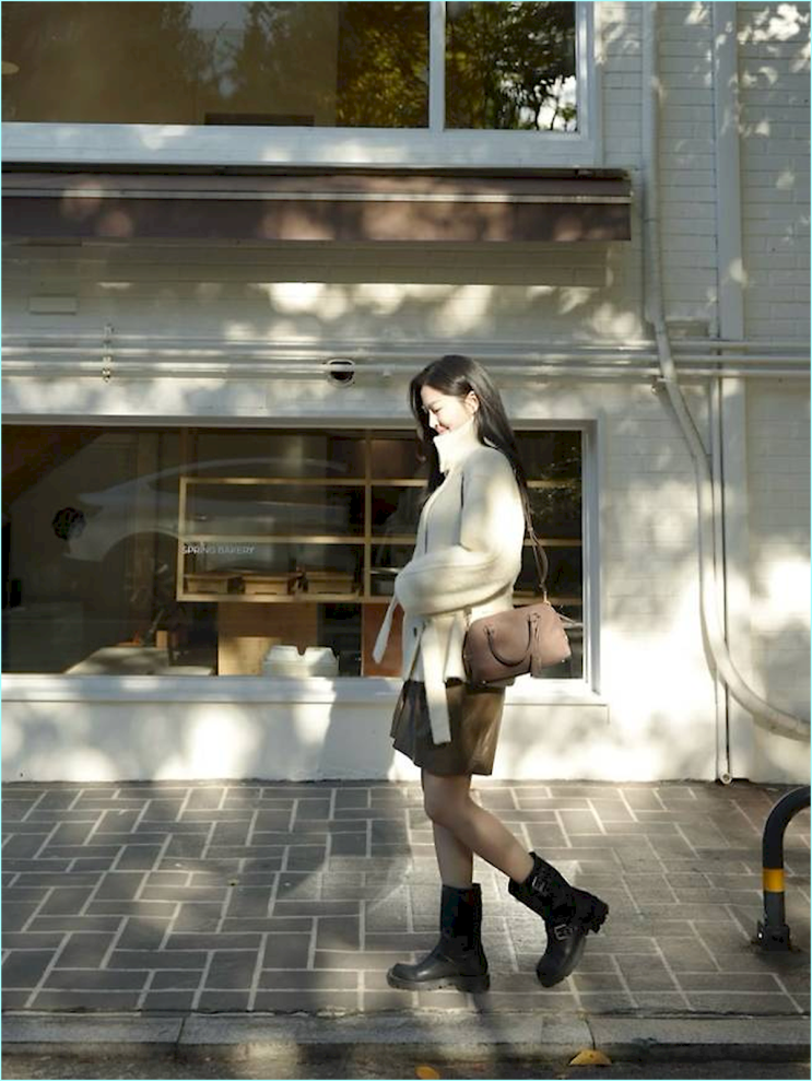  류이서 아이보리 코트, 다들 부드럽다고 할 때 제가 단단함을 본 이유