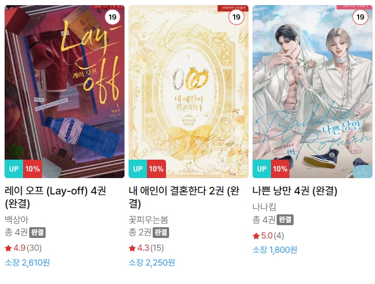  BL소설 신간) 25년 11월 11일 신간