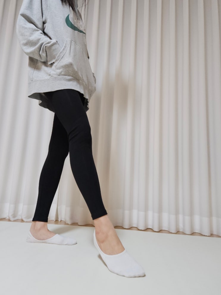  겨울 필수템 하루온미 피치기모 9부레깅스