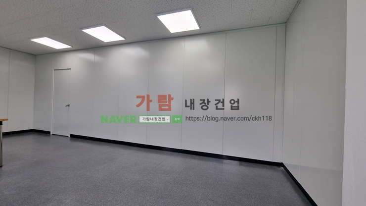  경북 청도군 청도읍 인근 건설사 사무실 SGP A타입, 경남 거제시 컨텐츠 제작 사무실 상부오픈 SGP D타입 시공 현장