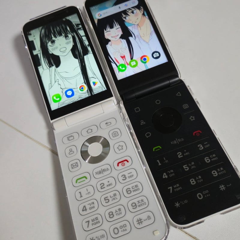 마이브 스타일폴더1 화이트 개봉기(스타일폴더2랑 비교)