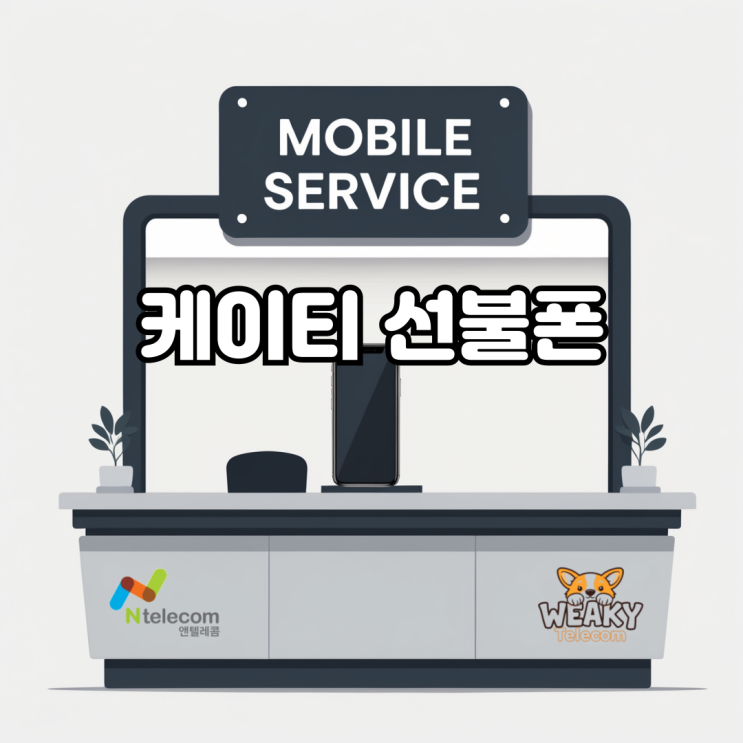  케이티 선불폰 셀프개통, 바로 유심으로 실패 없이 한 번에 성공하기