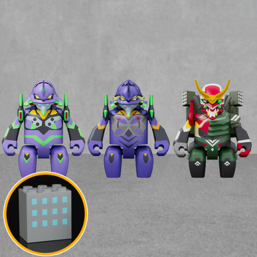  굿스마일 브릭로이드(BRICKROID) 에반게리온 초호기, 에반게리온 제13호기 에반게리온 신 2호기 알파 예약 개시