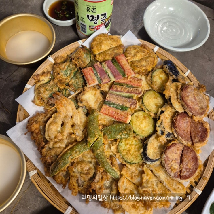  양산 평산동 모둠전 맛집 재방문 후기 불타는청춘 내돈내산