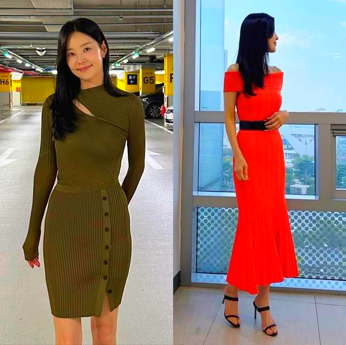한지혜, “4살 딸 엄마 맞아?” 오프숄더 컷아웃 원피스룩비현실 비....