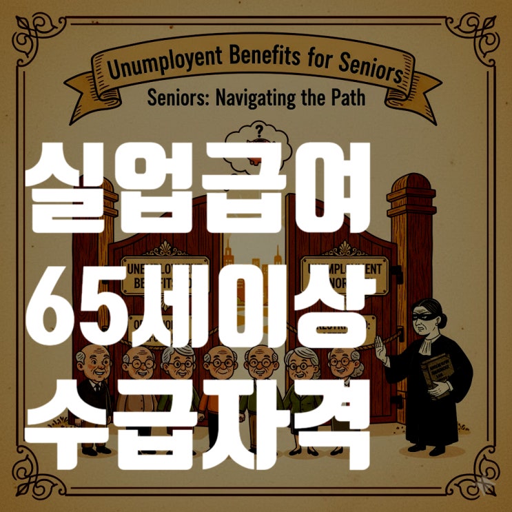  2025년 65세 이상 실업급여 수급 자격, 최대 270일 받는 방법과 특별 혜택 2가지