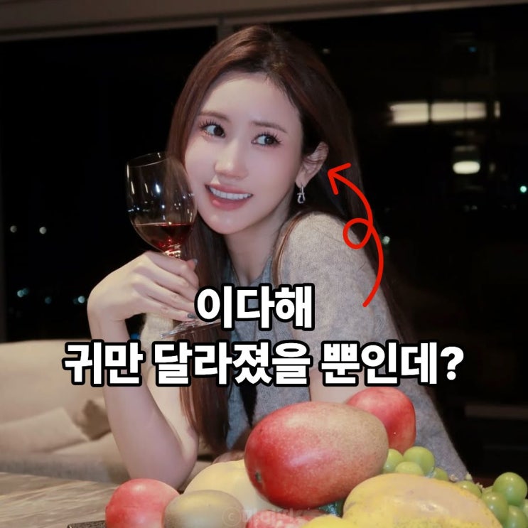 귀만 달라졌을 뿐인데? 이다해 요정귀 동안 페이스 핵심