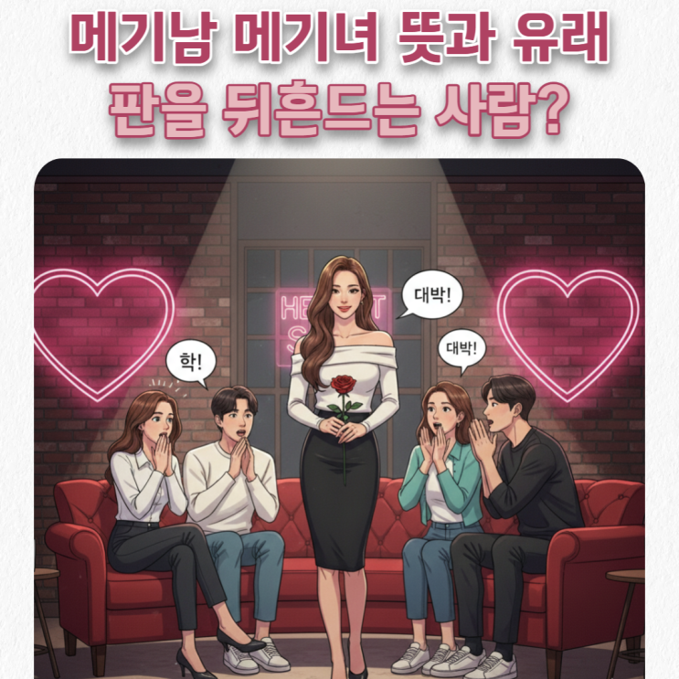  메기남 메기녀 뜻과 메기효과 유래_ 판을 흔드는 사람?