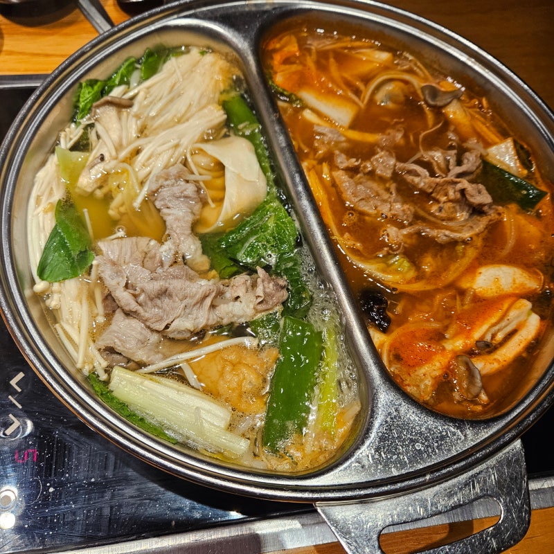 신촌역 맛집 샤브샤브 무한리필 뷔페 로운 샤브샤브 신촌점