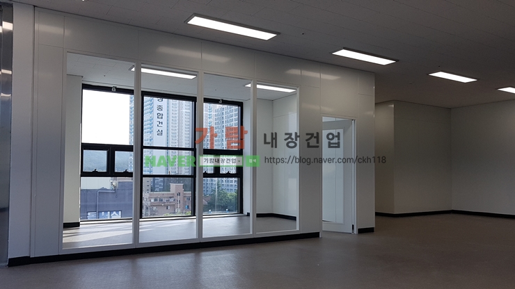 양산 물금읍 사송 사무실 SGP판넬 B-TYPE 시공현장
