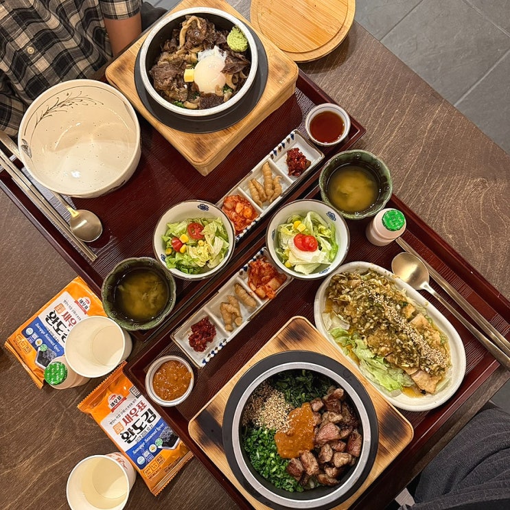  [광주] 브레이크 타임 없고 애견 동반도 가능한 상무지구 맛집 송경솥밥