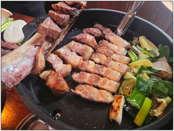  잠실맛집 방이옥 본점, 고급스러운 분위기에서 즐긴 우대갈비 한판