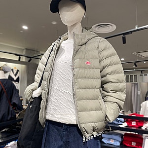 단톤 미들 다운 후드 패딩 25FW