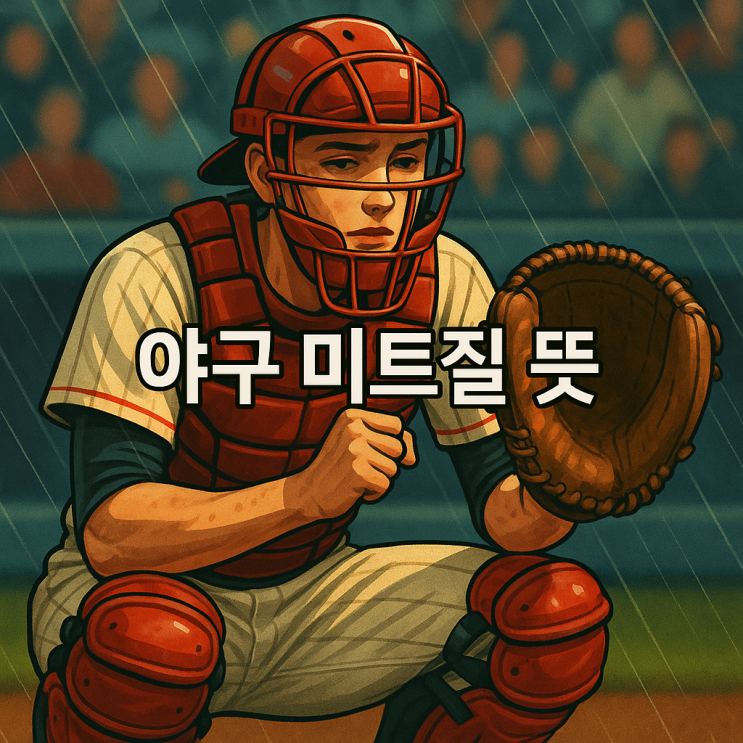  야구 미트질 뜻 : 점점 미트질이 사라지는 이유