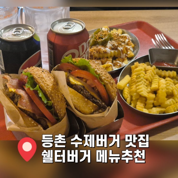  [등촌 맛집] 등촌역 수제버거 쉘터버거 메뉴추천 솔직후기