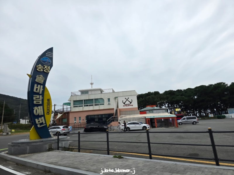 남해 송정솔바람해변 캠핑장 B 구역 3번 사이트 이용후기