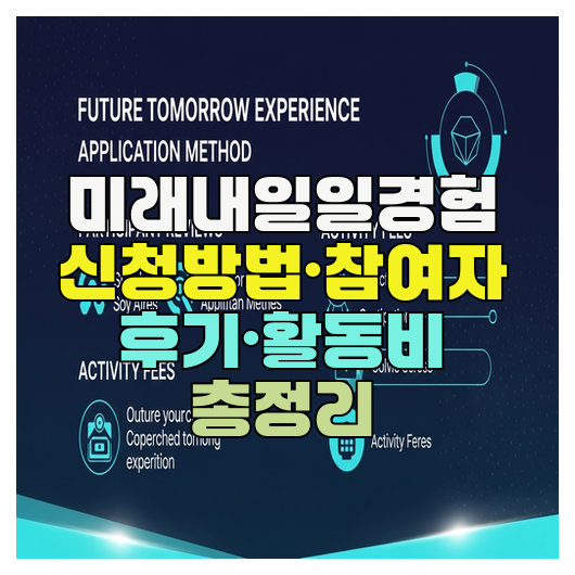  미래내일일경험 신청방법·참여자 후기·활동비 총정리