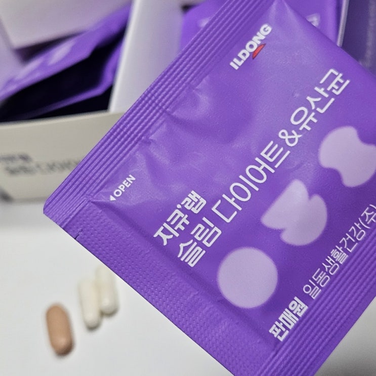  신지니유산균 일동제약 생활건강 지큐랩으로 다이어트에 콜레스테롤까지