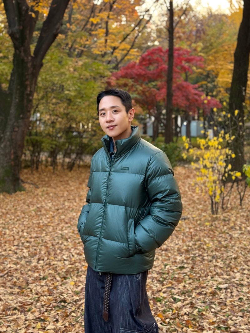 디스커버리 변우석 남자 숏패딩 추천 남성패딩 리뷰 남자겨울코디