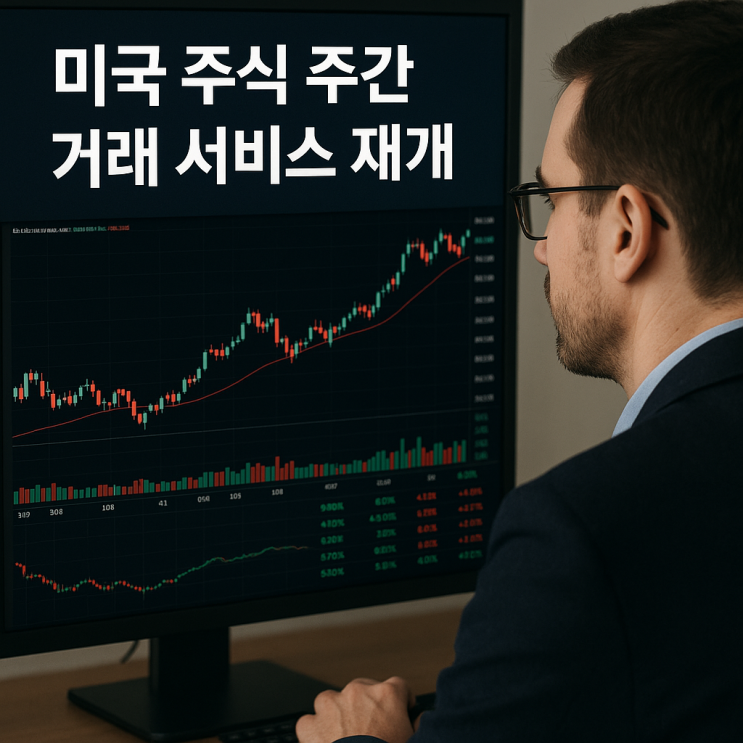  미국 주식 주간 거래 서비스 재개: 스마트한 투자자의 새로운 기회