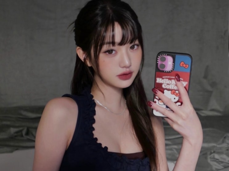  송파동 미용실에서 소개하는 귀엽고 우아한 하프 업스타일로 실용성있게!
