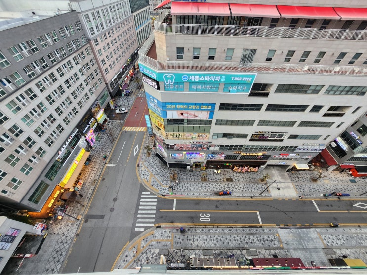  세종시 나성동 상가임대 10층 50평 먹자골목