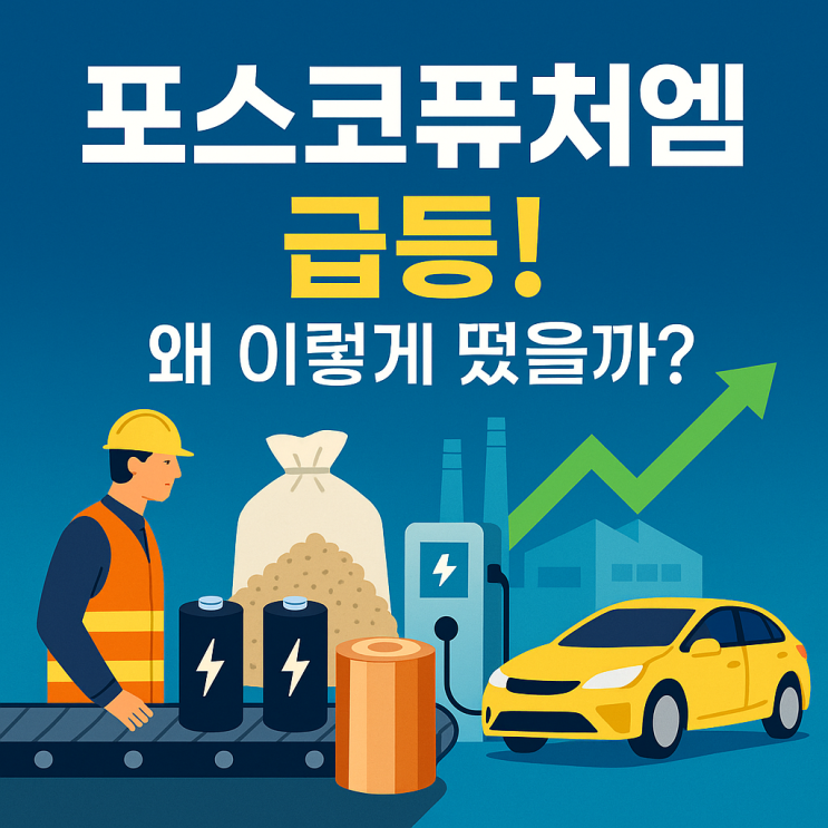  포스코퓨처엠 급등! 왜 이렇게 떴을까?