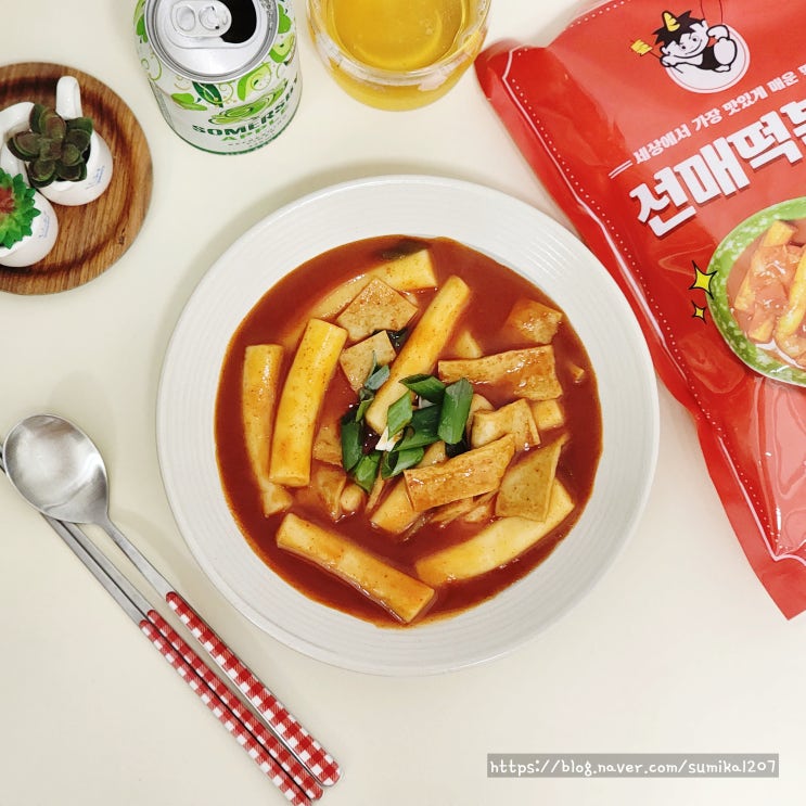  광명 선매떡볶이 밀키트 땡큐파머스 매운 밀떡볶이 후기