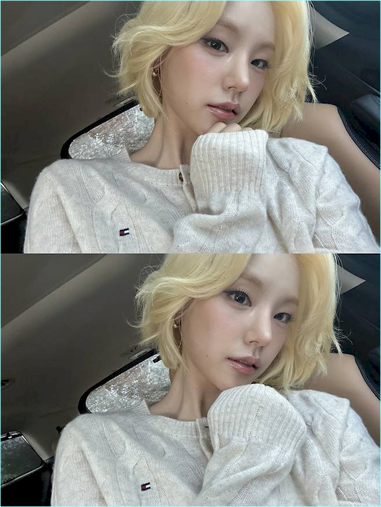  예지, 타미 힐피거 레이싱장에 왜 이 가디건을 입고 갔을까?