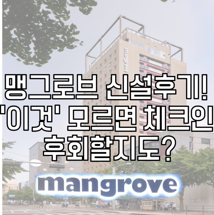  [서울 신설동 ]  2박 3일 코리빙하우스 숙박 맹그로브 신설 후기! '이것' 모르면 체크인 후회할지도? (루프탑, 주차 , 욕조)