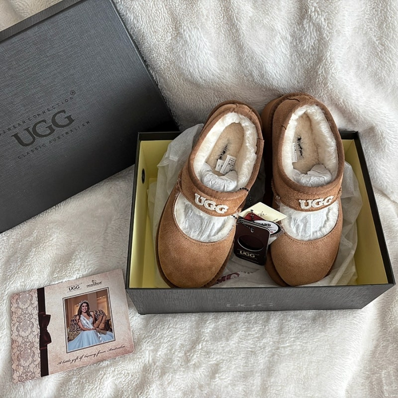 호주 ugg 어그 플랫폼 메리제인 사이즈팁 내돈대산 구매 착용 후기