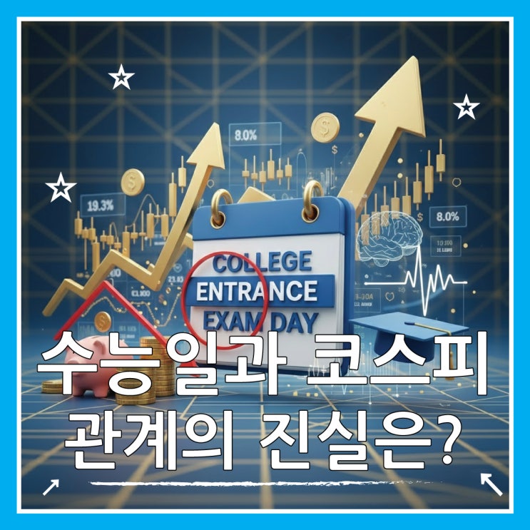  수능일 코스피 하락 속설, 10년 통계 검증해 보니 '정반대'