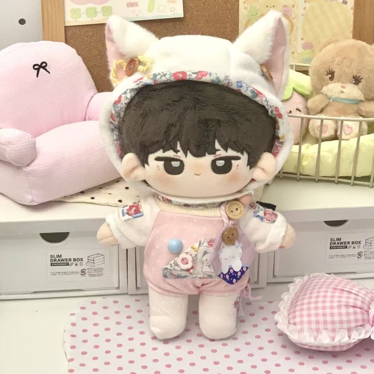  20cm 시골냥이 세트 인형옷 아이돌인형옷
