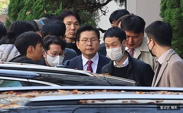 특검, '<b>내란</b> 선전<b>선동</b>' <b>황교안</b> 전격 체포…출석3번 불응... 