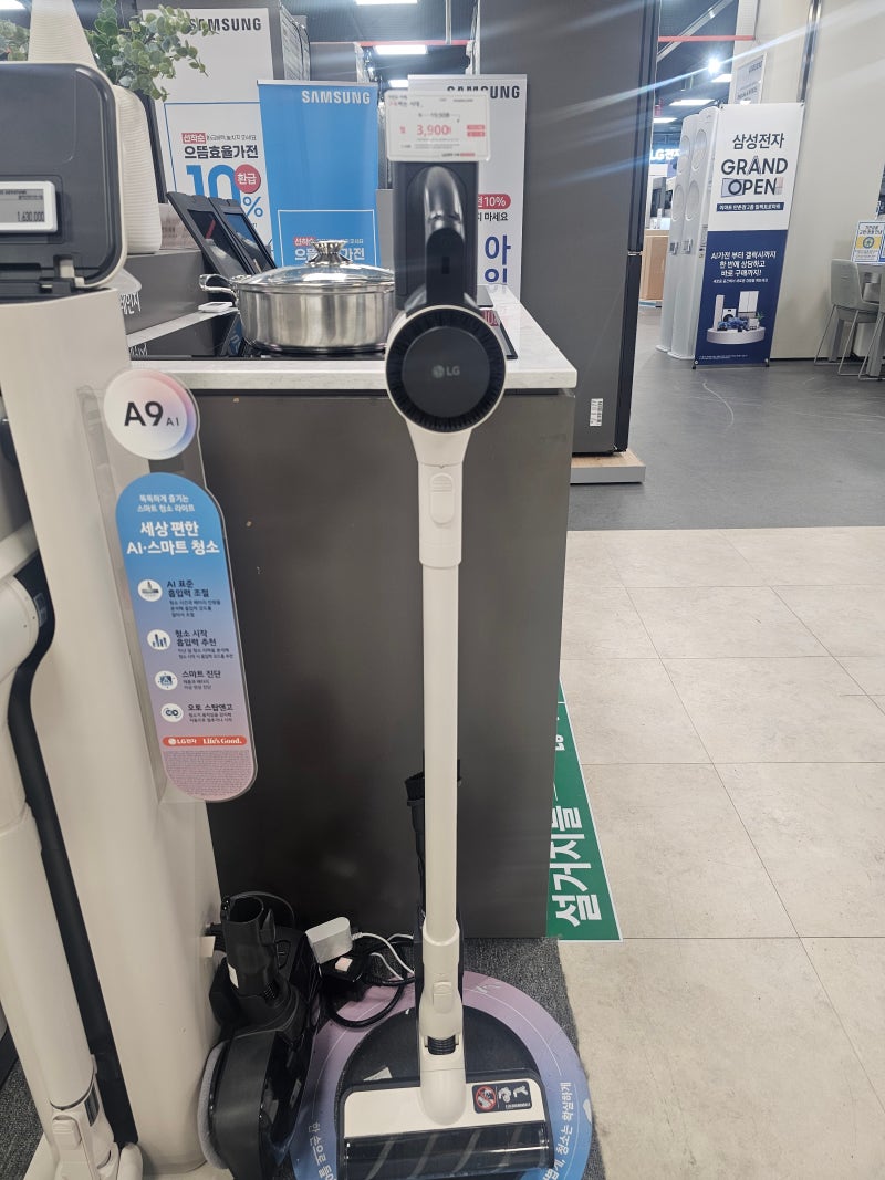 LG 코드제로 A5 AS520WA — 가볍고 똑똑한 무선청소기 선택가이드 이마트만촌점 LG전자