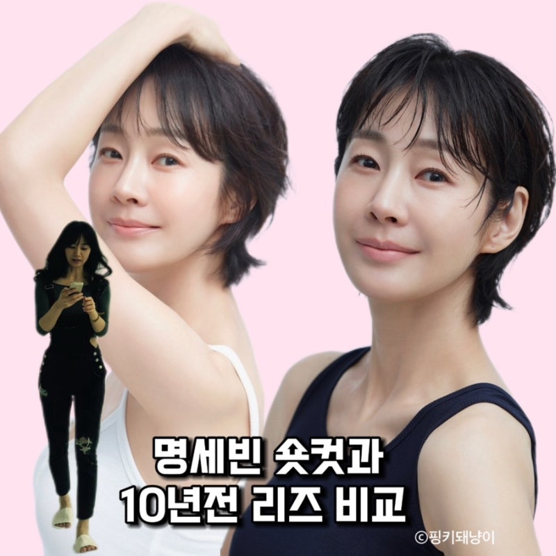 명세빈 숏컷 프로필 나이 10년전 리즈와 비교하니