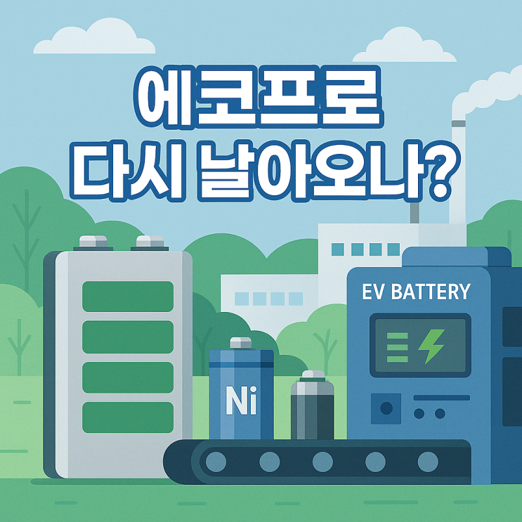  에코프로 주가 분석: 왜 부진했고 왜 다시 상승했나