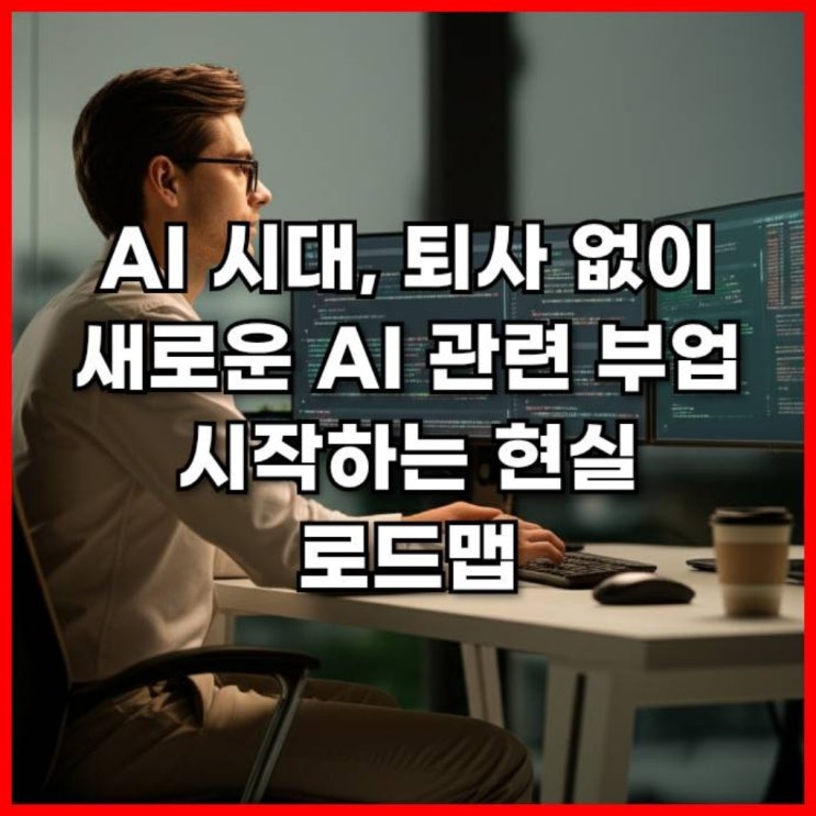  AI 시대, 퇴사 없이 새로운 AI 관련 부업 시작하는 현실 로드맵