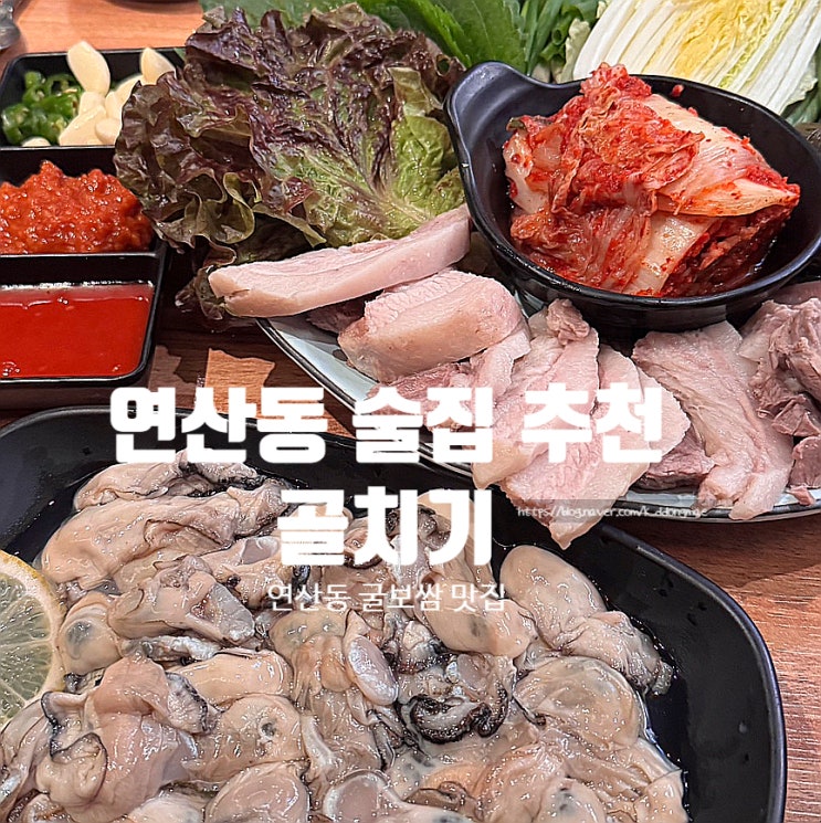  연산동 술집 골치기 현지인 단골 많은 술집 굴보쌈 후기