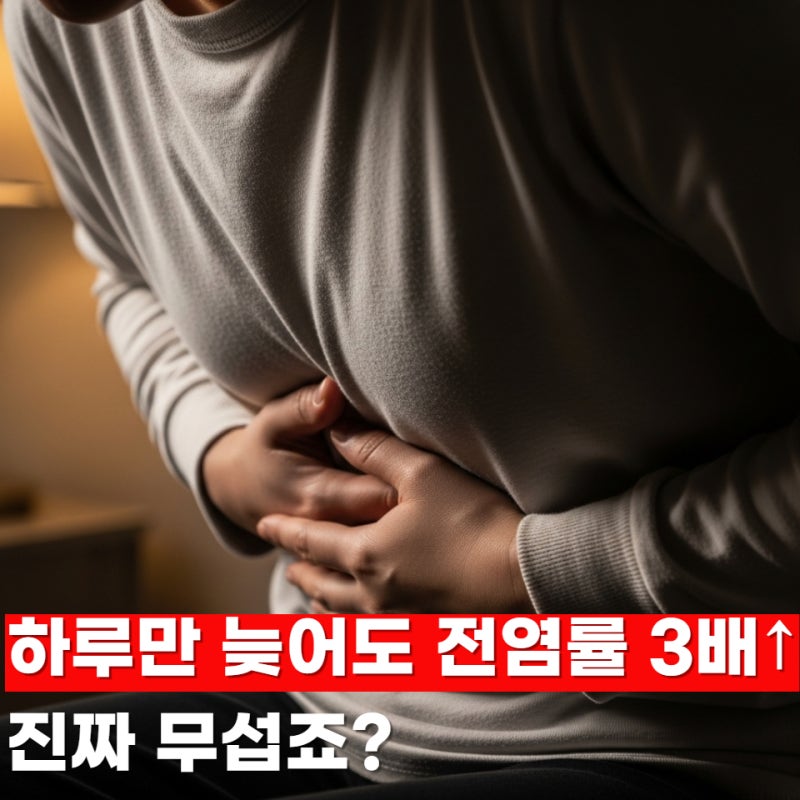 노로바이러스 초기 통증, “하루만” 늦어도 전염률 3배 올라갑니다