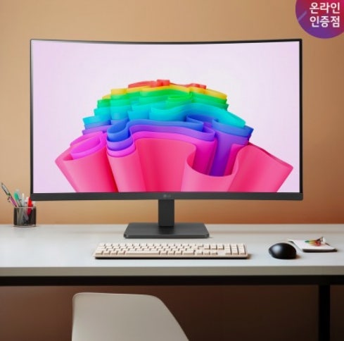 최.종. 20.1만 LG전자 32MR50C 80cm(32인치) 커브드 100Hz 컴퓨터 모니터