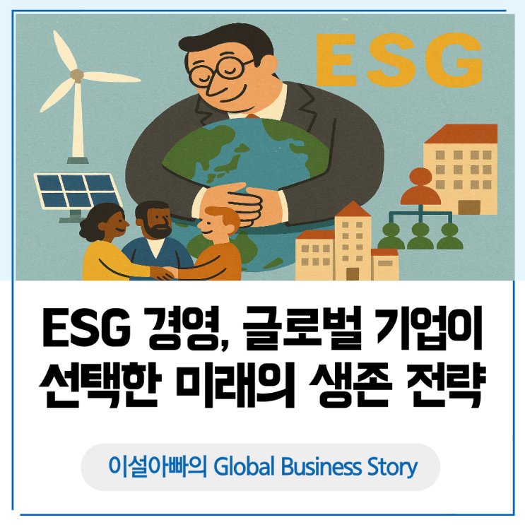  ESG 경영, 글로벌 기업이 선택한 미래의 생존 전략