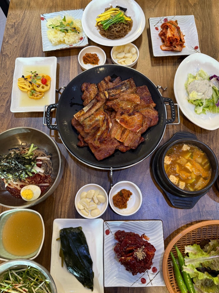  천안 유량동 맛집 태조석갈비 참숯에 구워서 나오는 숯불향가득갈비