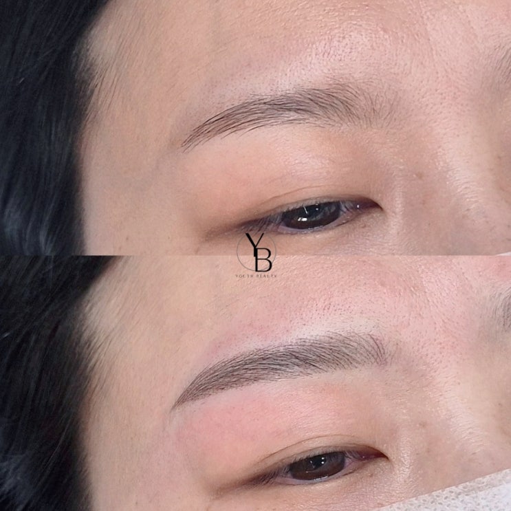  광주눈썹문신 잘하는곳 유스뷰티 잔흔커버 탈각까지 후기