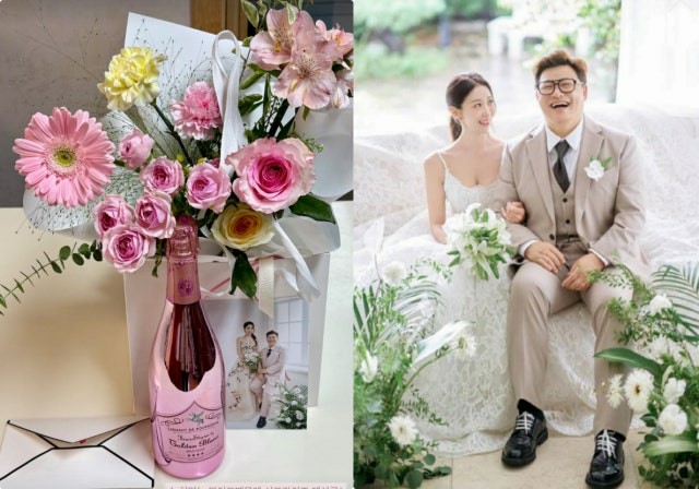 원진서, <b>결혼식</b> 앞 프로포즈 <b>윤정수</b>원진서, 너무 행복해... 