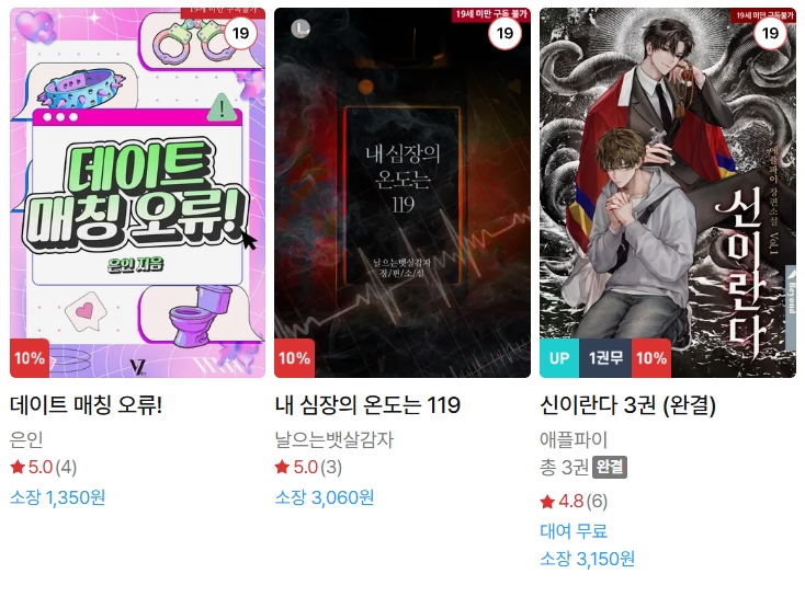  BL소설 신간) 25년 11월 12일 신간